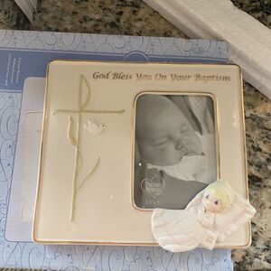 Precious Moments Girl Baptism Frame (2008)